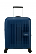 American Tourister Aerostep 55cm - Lentolaukku Laajennettava Navy Blue