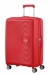 American Tourister Soundbox 67cm - Keskikokoinen Punainen
