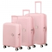 American Tourister Soundbox - 3-setti Pastel Pink