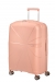 American Tourister Starvibe 67cm - Keskikokoinen Laajennettava Metallic Peach
