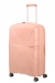 American Tourister Starvibe 77cm - Iso Laajennettava Metallic Peach