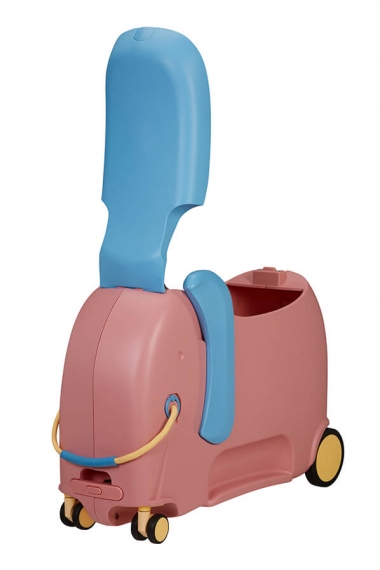 Samsonite Dream Rider Deluxe - Lentolaukku Tummanroosa Elefantti