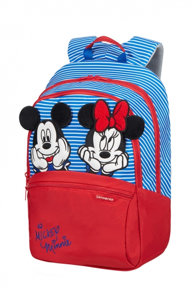 Samsonite Disney Ultimate 2.0 - Lasten reppu M Minni/Mikki Hiiri Stripes