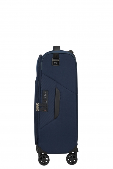 Samsonite Litebeam 4-pyörää 55cm - Lentolaukku Midnight Blue