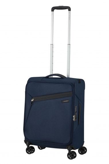 Samsonite Litebeam 4-pyörää 55cm - Lentolaukku Midnight Blue