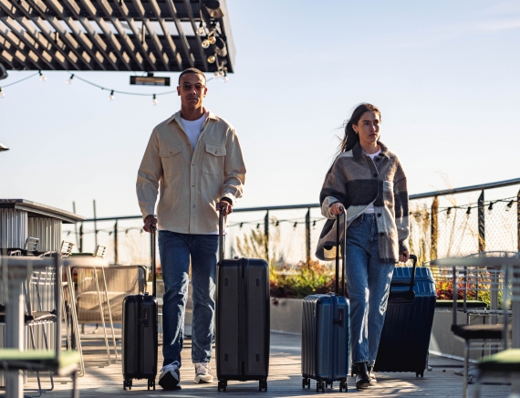 Lentolaukku Printisso Urbane - Onyx Black