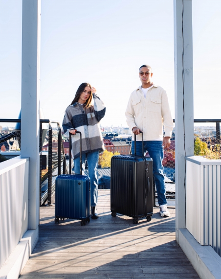 Lentolaukku Printisso Urbane - Whale Blue