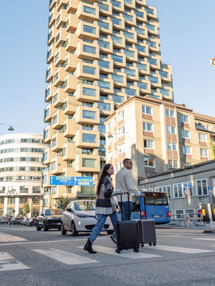 Lentolaukku Printisso Urbane - Onyx Black