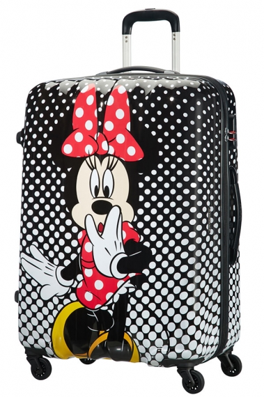 American Tourister Disney Legends 4-Pyöräinen 75cm - Iso Minnie Mouse Polka Dot