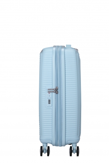American Tourister Soundbox 55cm - Lentolaukku Laajennettava Pastel Blue