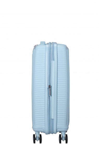 American Tourister Soundbox 55cm - Lentolaukku Laajennettava Pastel Blue