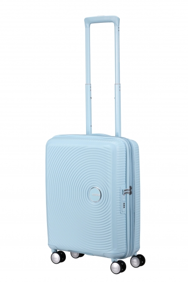 American Tourister Soundbox 55cm - Lentolaukku Laajennettava Pastel Blue