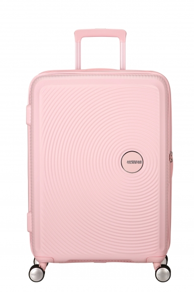 American Tourister Soundbox 67cm - Keskikokoinen Laajennettava Pastel Pink