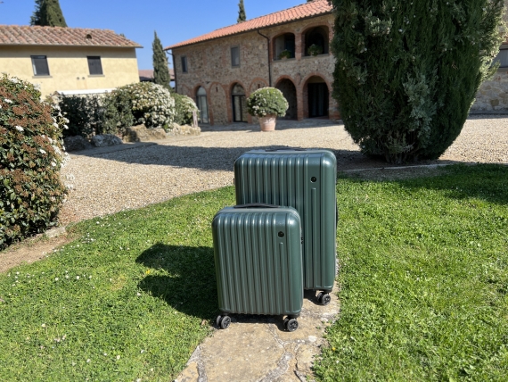 Matkalaukkut Printisso Urbane - 3 Setti Shadow Green