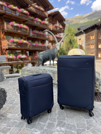 Lentolaukku Printisso Runway - Night Blue