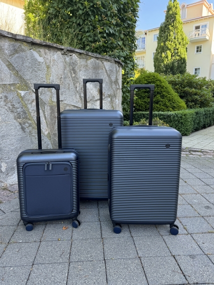 Matkalaukku Printisso Signature - Iso Blue