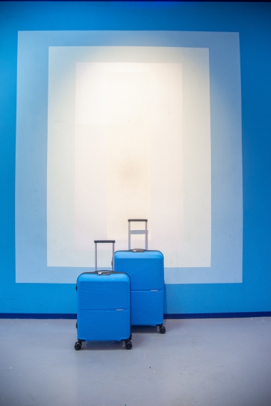 American Tourister Airconic 55cm - Lentolaukku Vaaleansininen