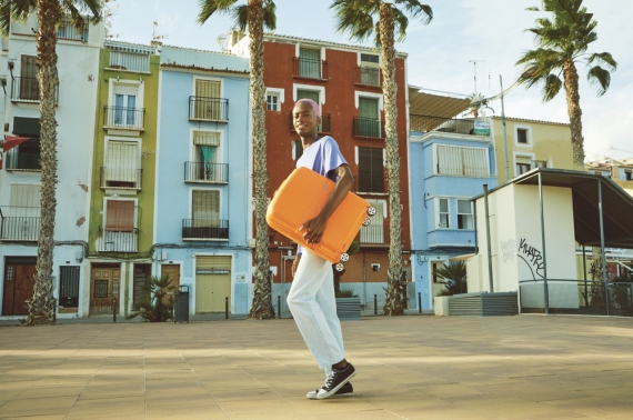 American Tourister Airconic 55cm - Lentolaukku Mango Orange