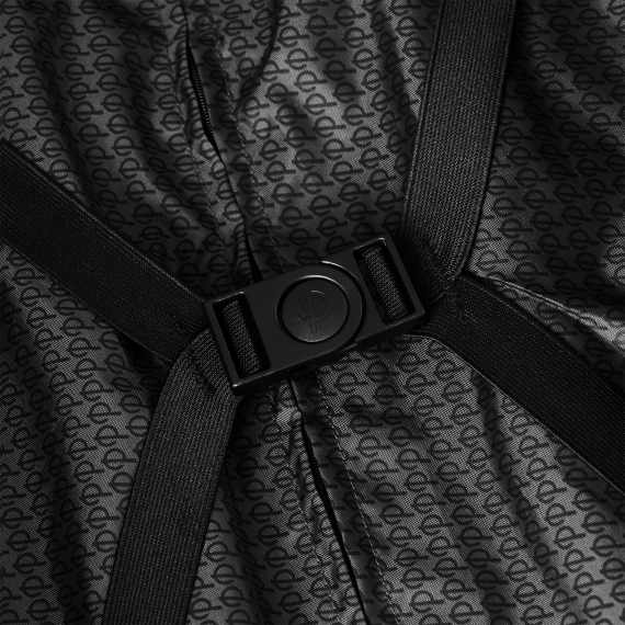 Matkakassi pyörillä Printisso Expedition - Keskikokoinen Peak Black