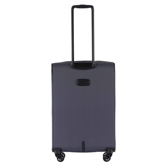 Matkalaukku Printisso Runway - Keskikokoinen Laajennettava Carbon Grey