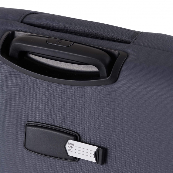 Matkalaukku Printisso Runway - Keskikokoinen Laajennettava Carbon Grey