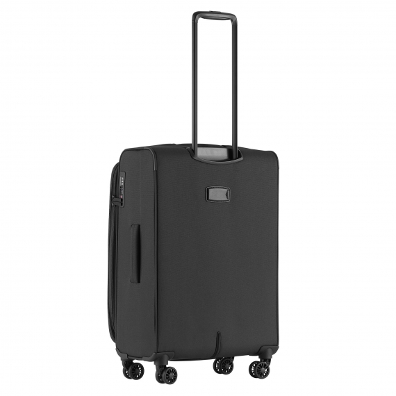 Matkalaukku Printisso Runway - Keskikokoinen Laajennettava Space Black