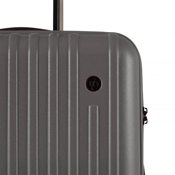 Matkalaukku Printisso Urbane - Keskikokoinen Graphite Grey