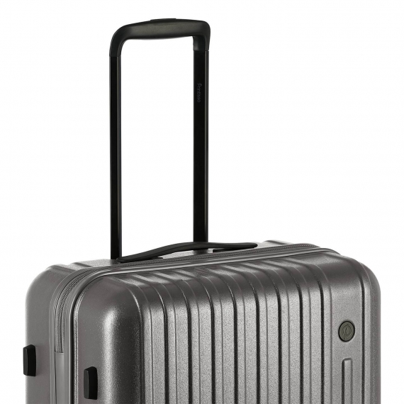 Matkalaukku Printisso Urbane - Keskikokoinen Graphite Grey