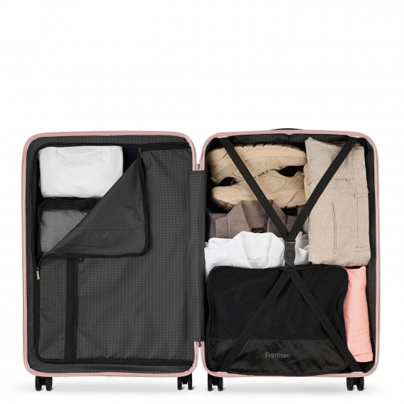 Matkalaukku Printisso Urbane - Iso Soft Pink