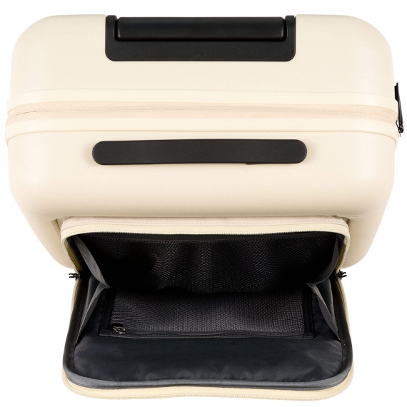 Lentolaukku Printisso Signature - Front Pocket Creme