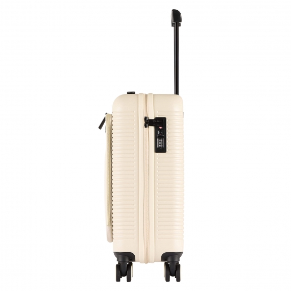 Lentolaukku Printisso Signature - Front Pocket Creme