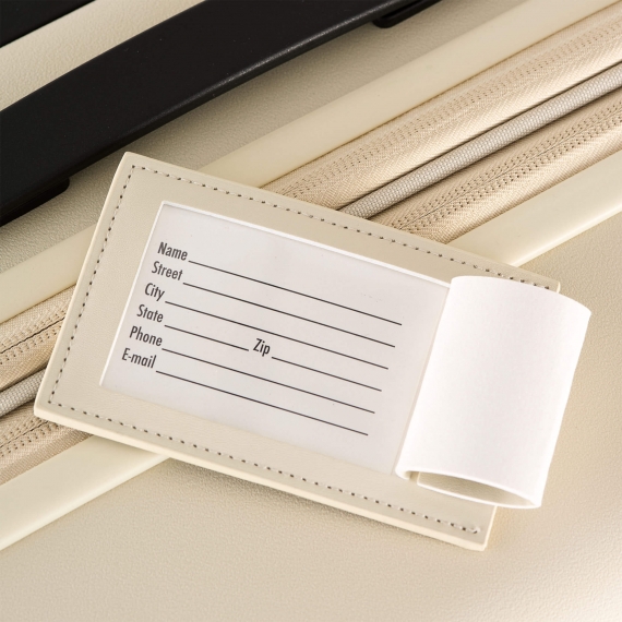 Lentolaukku Printisso Signature - Front Pocket Creme