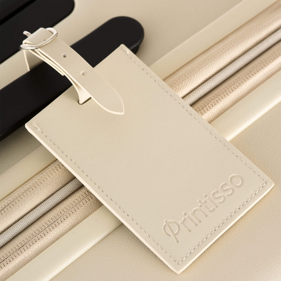 Lentolaukku Printisso Signature - Front Pocket Creme