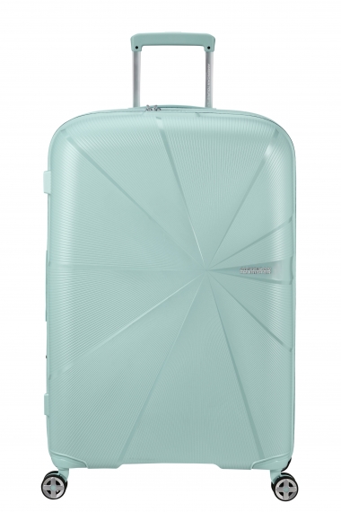 American Tourister Starvibe 77cm - Iso Laajennettava Metallic Surf Blue